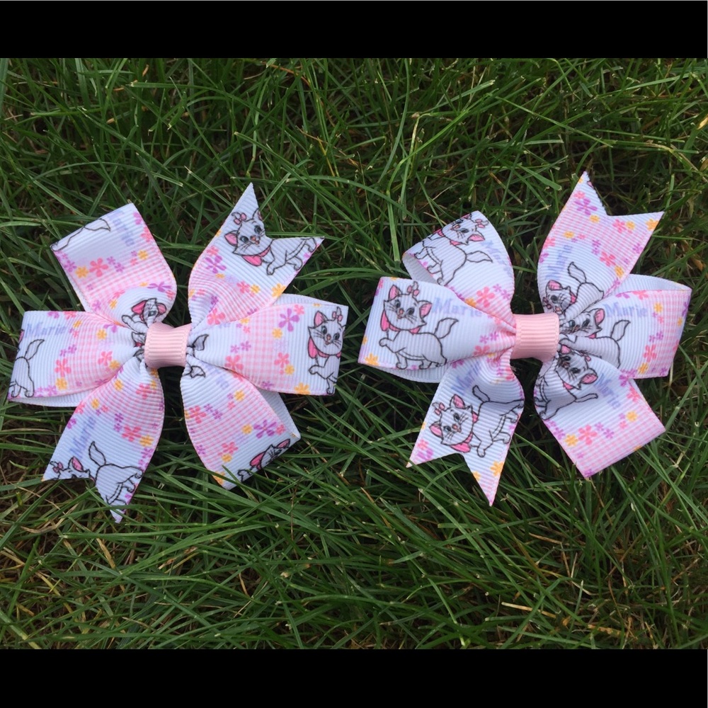 Arista Cats Hair Bows 2pkā